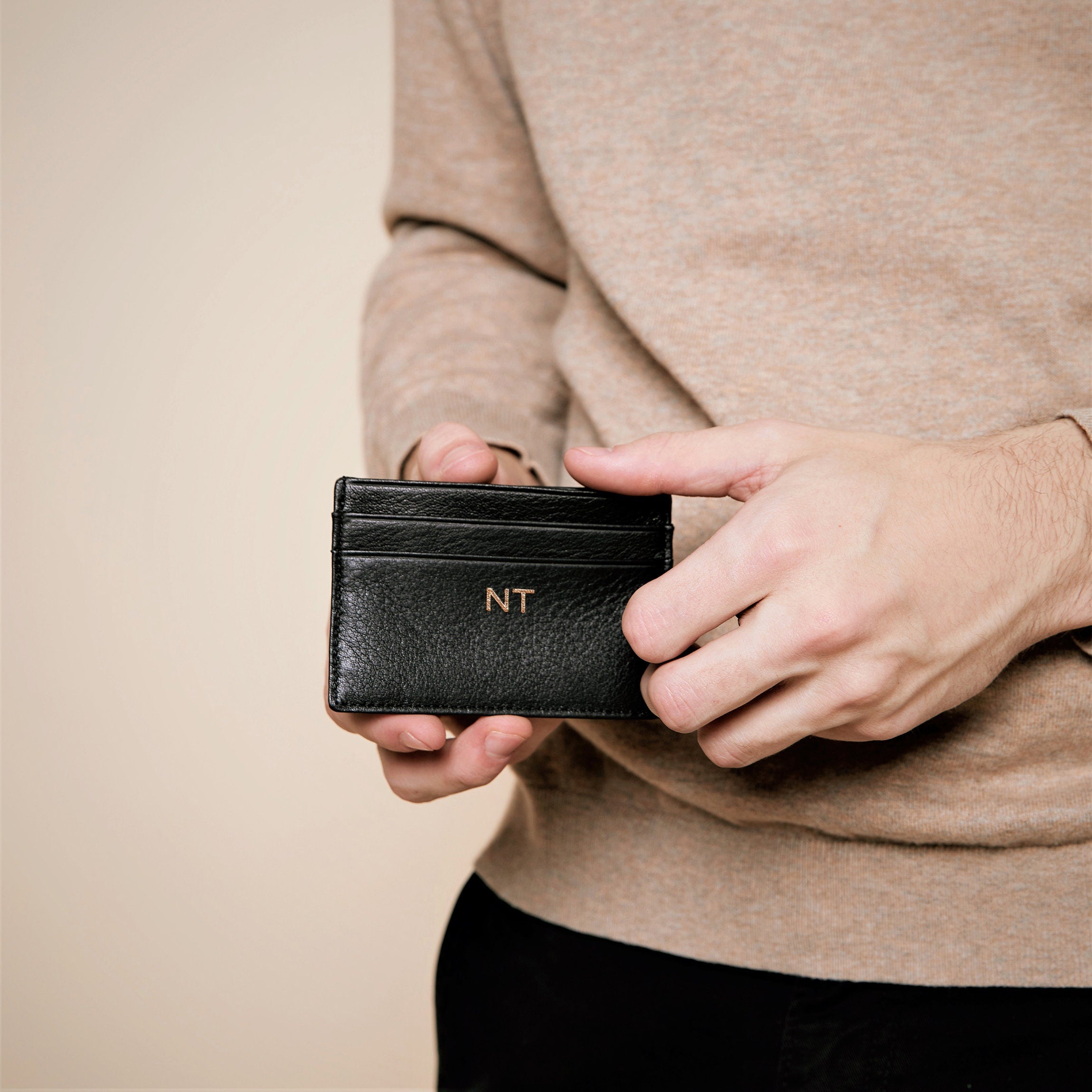 Leatherology Slim Card Case Mined