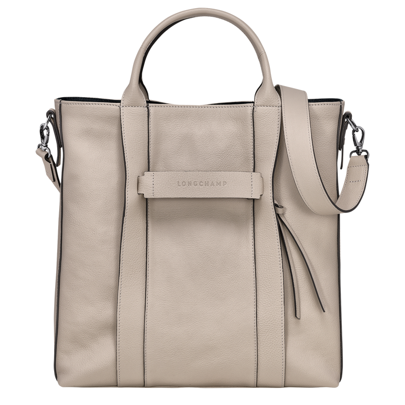 Longchamp 3d discount medium tote white