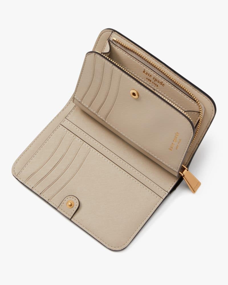 Morgan Colorblocked Compact Wallet