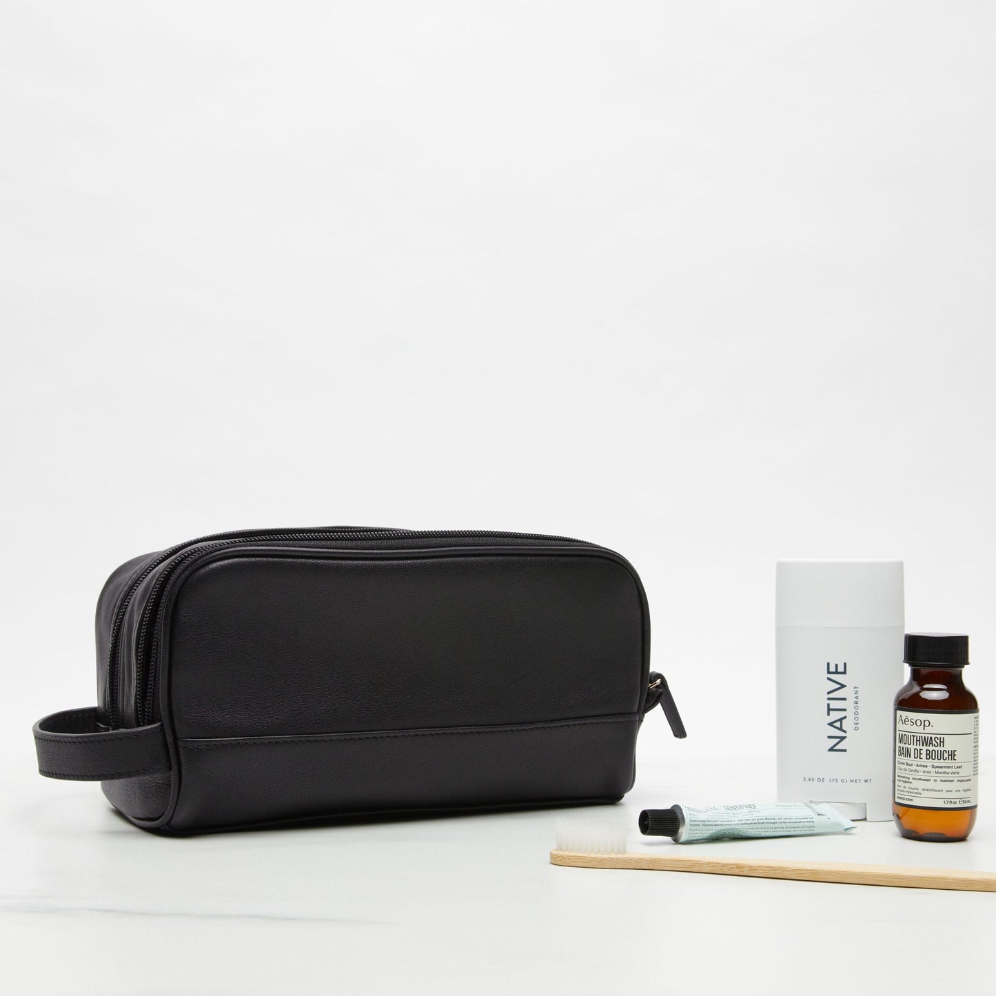 Small Double Zip Toiletry Bag