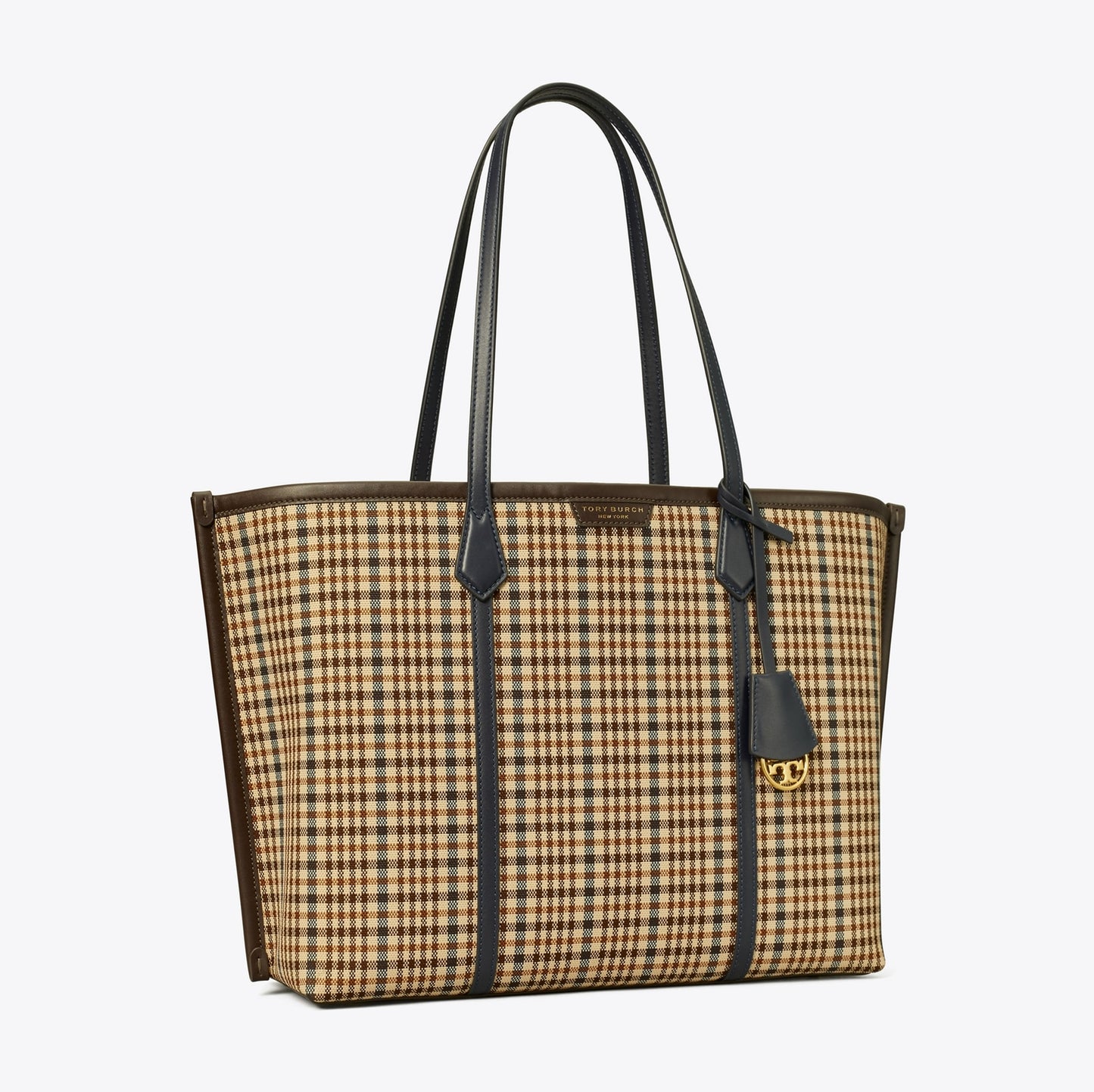 Tory Burch Perry Triple-Compartment Tote – Mined