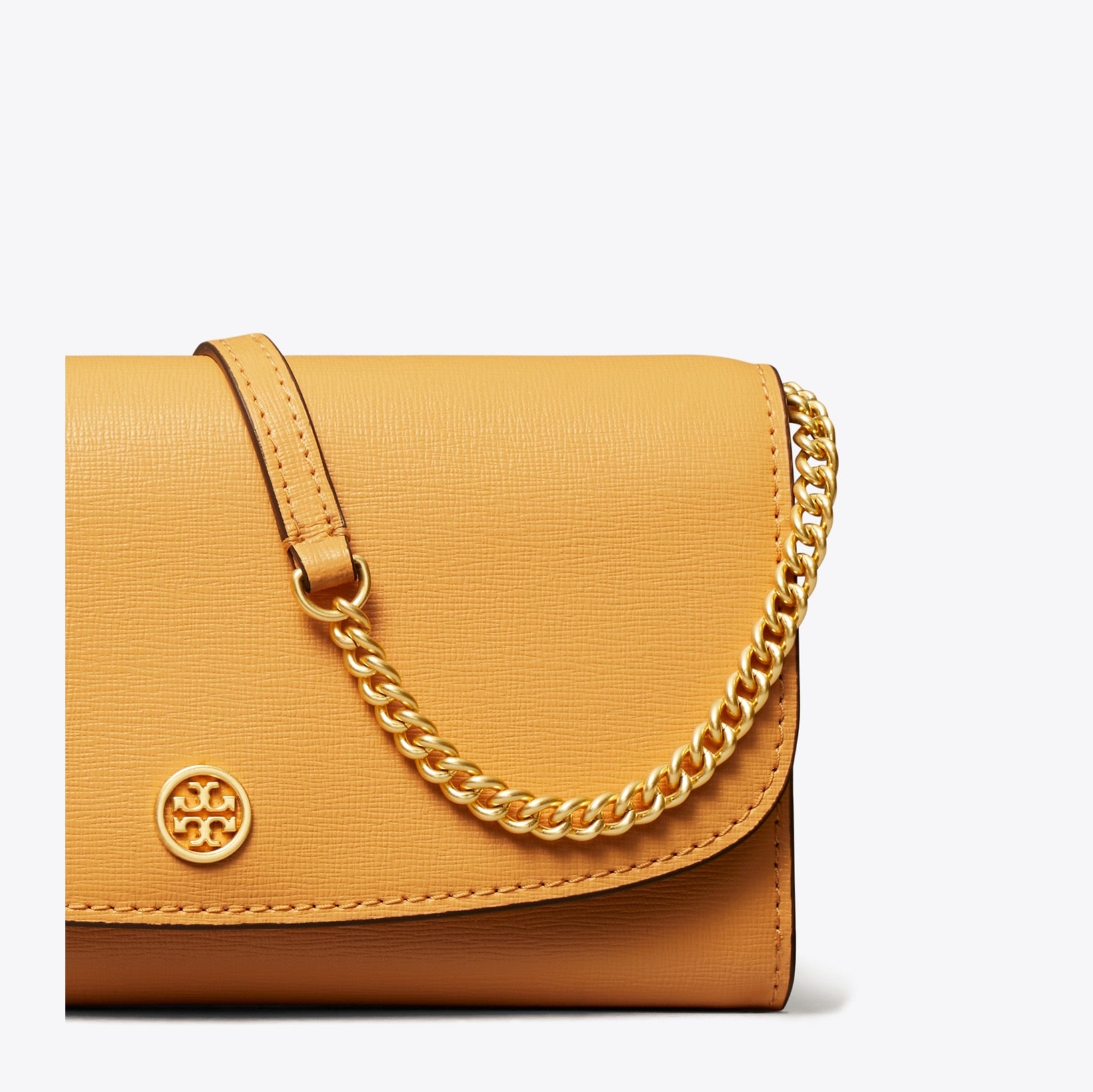 Tory burch outlet robinson chain wallet