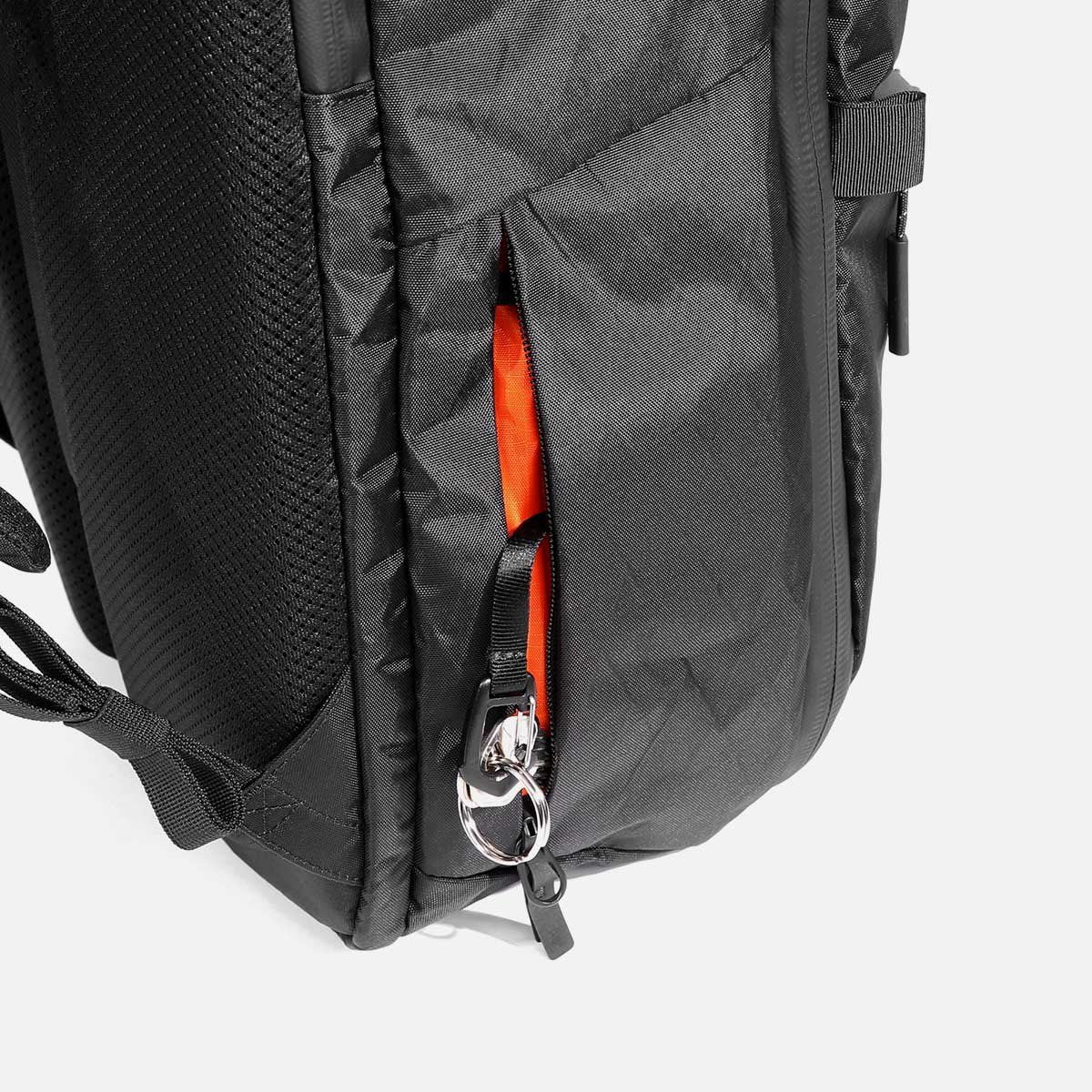 Convertible waterproof backpack with laptop for work and travel