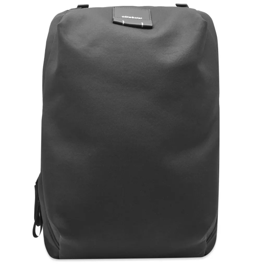 Minimalist recycled material backpack for work and travel