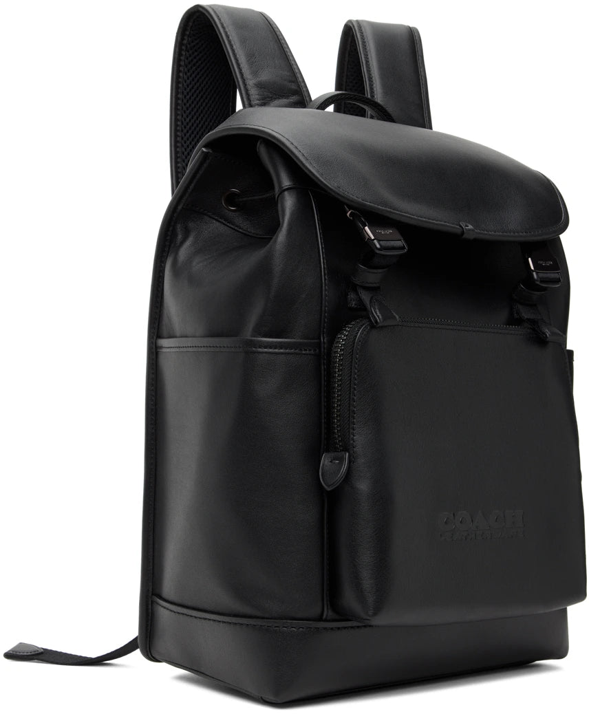 Best leather rucksack with water bottle pockets