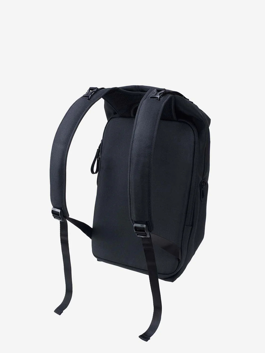 Minimalist recycled material backpack for work and travel