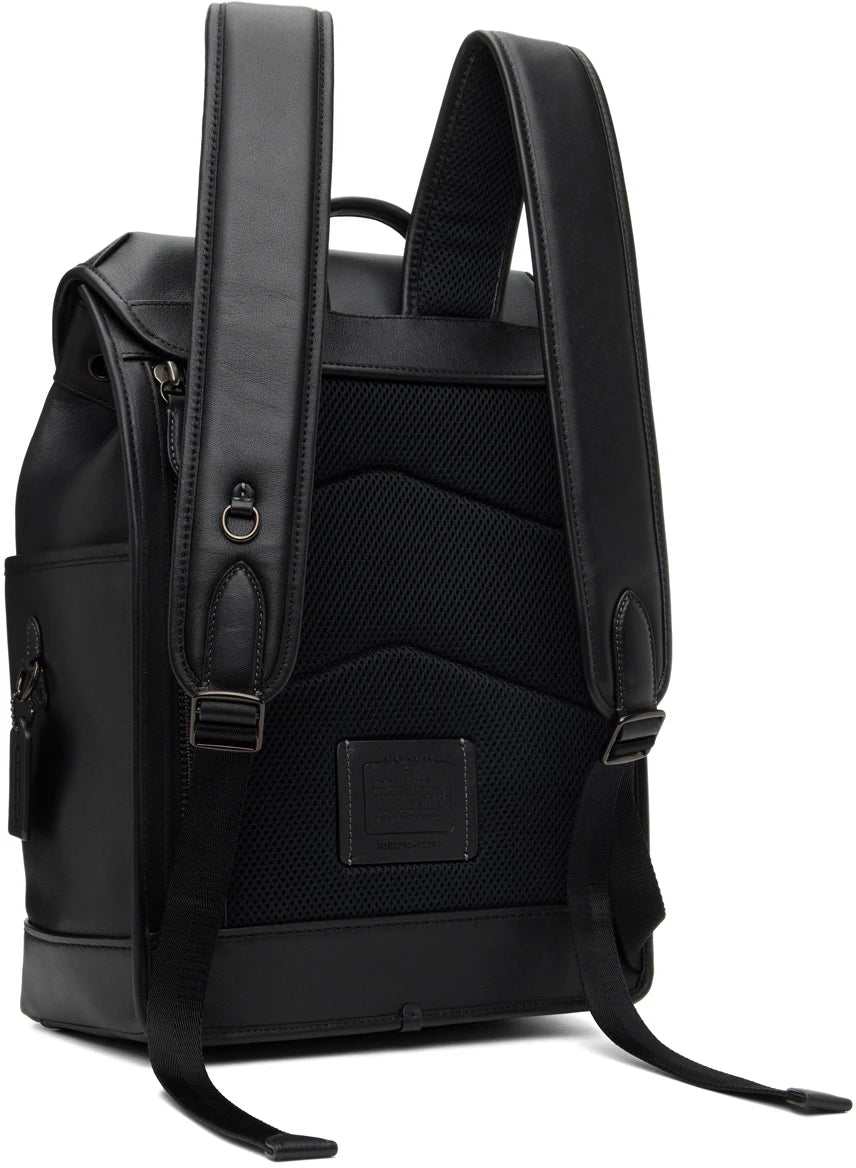 Best leather rucksack with water bottle pockets